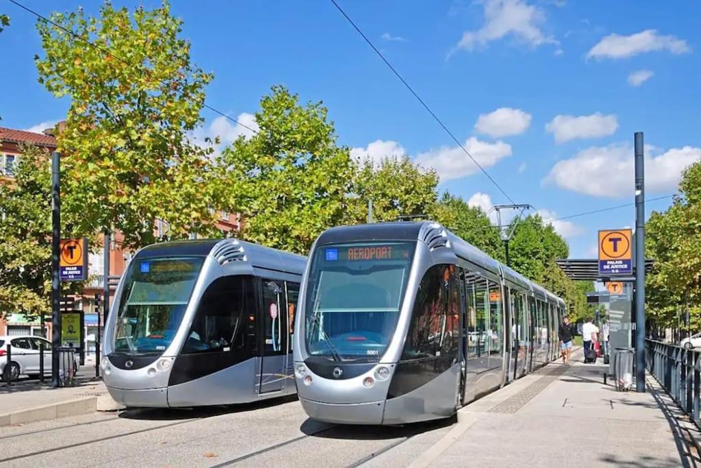 Le Studio Jardin D'Eden Metro Palais De Justice Apartment Toulouse Ngoại thất bức ảnh